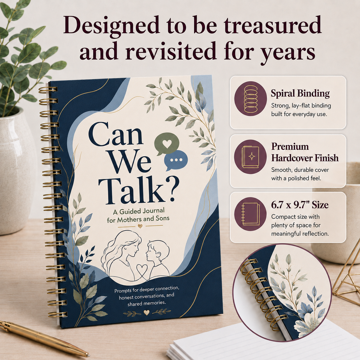 Can We Talk™ Mother & Son Journal