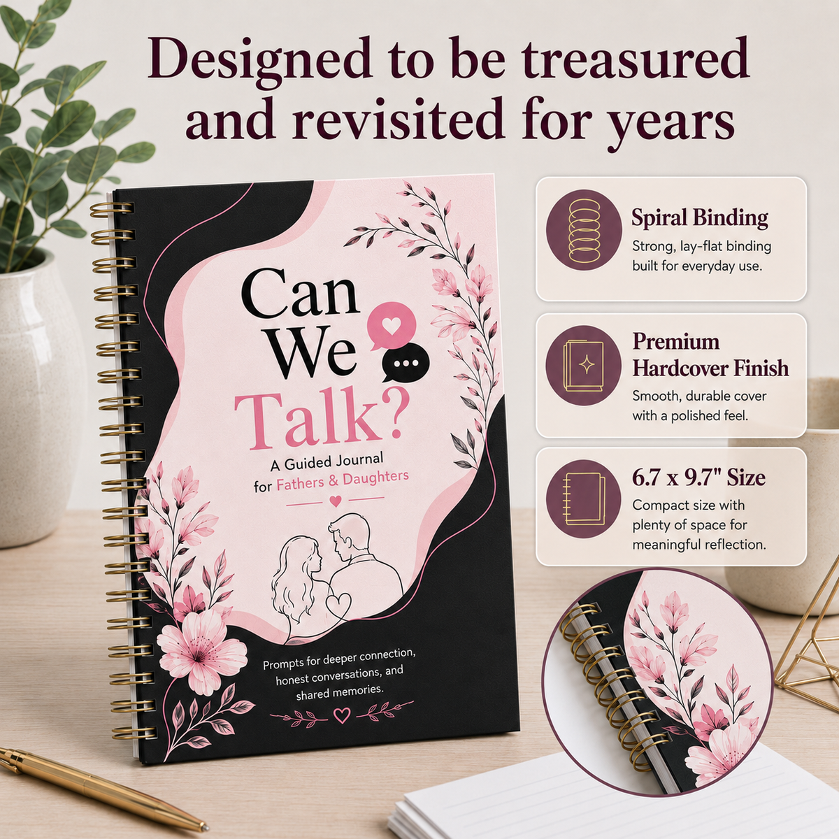 Can We Talk™ Father & Daughter Journal