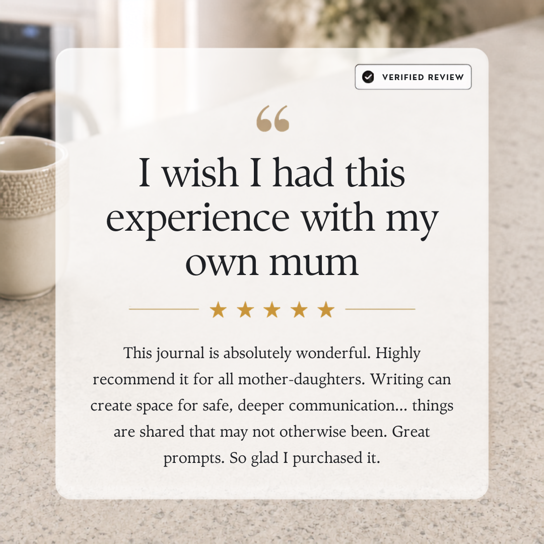 Can We Talk™ Mother & Daughter Journal